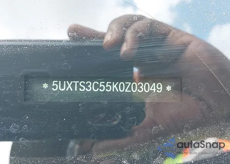 2019 BMW X3 M40I из США, поврежденный, VIN 5UXTS3C55K0Z03049